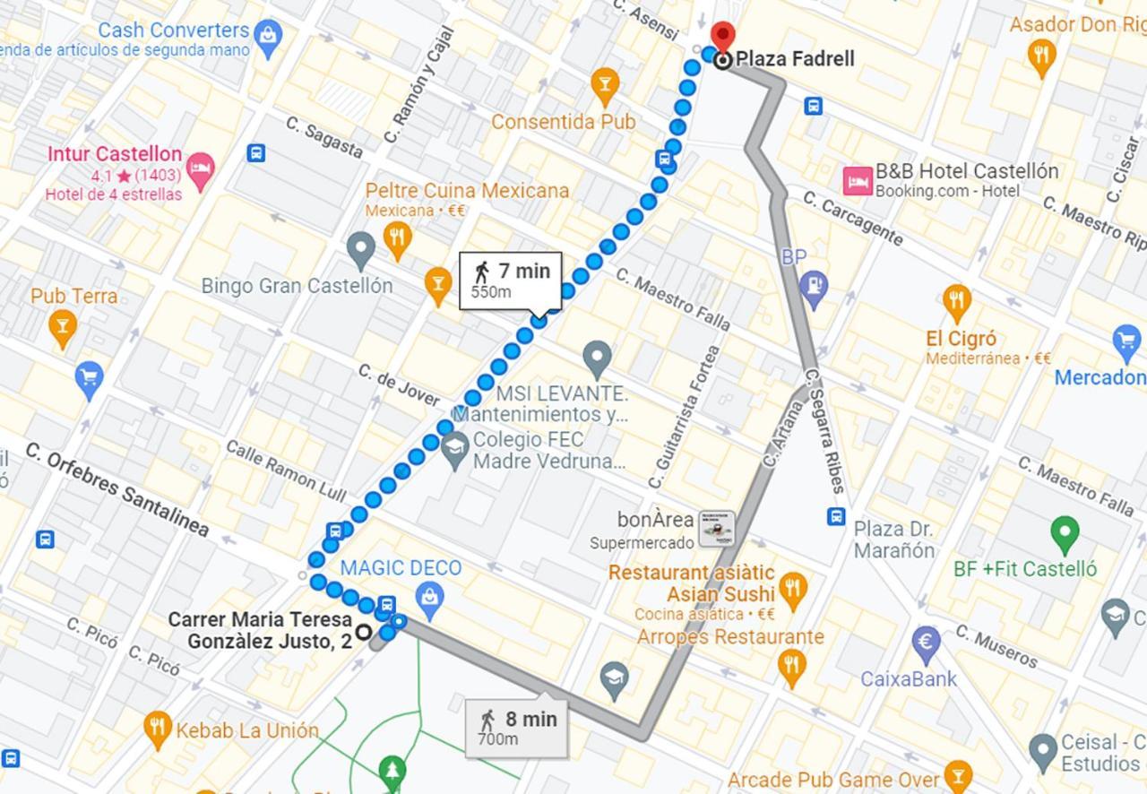 Apartamento Con Balcon Cerca Del Centro Castellón de la Plana Zewnętrze zdjęcie